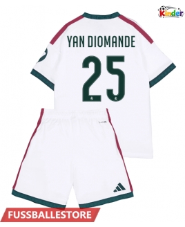 Günstige Real Madrid Yan Diomande #25 Heimtrikotsatz Kinder 2026-27 Kurzarm (+ Kurze Hosen)